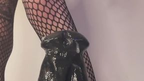 Trans girl cuckolds you with a huge cock