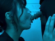 【素人撮影】女子大生バキュームフェラ♡口内射精でごっくんしてくれました♡