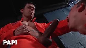 Dude Goes To Jail & Becomes Fresh Meat To His Fellow Horny Inmate
