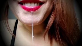 Spit Fetish Lip Fetish Femdom Humiliation Goddess Worship, Amy Wynters