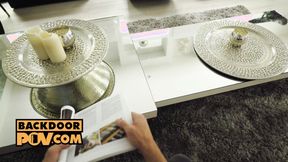 ”POV - Secret anal fuck with Elena Lux”