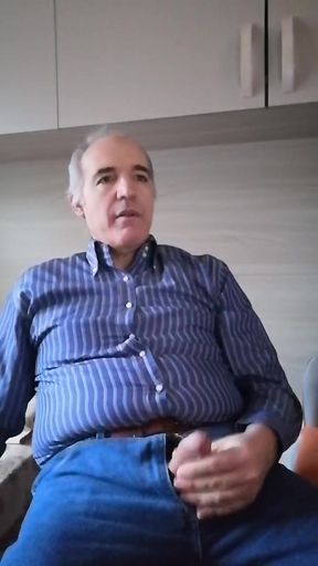 I Have to Go Out for Dinner but First I Wank My Hard Cock