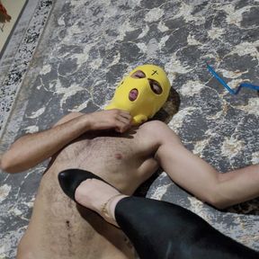 Mistress Footjob and Shoejob Cum