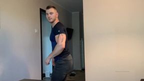 OF - Bodyouwant nude Flexing & draining off 1