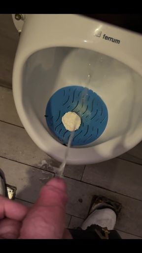 We Love Pissing Together in This Bathroom
