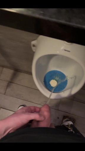 We Love Pissing Together in This Bathroom