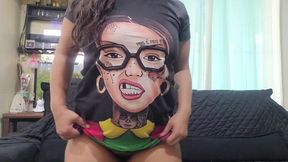 Seu Madruga Is Addicted to My Hairy Pussy