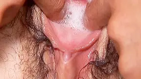 Young Ty Girl Takes Messy Asian Creampie from Lucky Guy