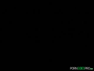 PornGoesPro - Watch big booty Austin Taylor fucking a big dick in POV style