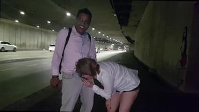 melissa alecxander aprontando na rua