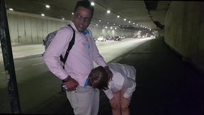 melissa alecxander aprontando na rua