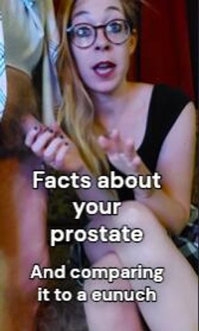 Real talk with MsThrope: Your PROSTATE