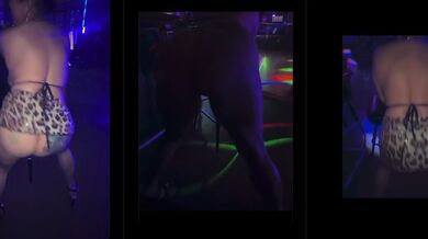 Leopard skirt swings for girls dancing naked as big ass latina sprays