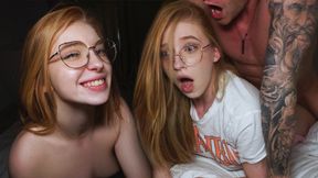Dirty delights of Crystal White &mdash;  cheerleader's secret&#x1F92B; trysts in the shadows