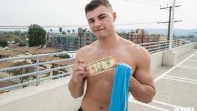 Shy Beefcake's First Anal Encounter with a Strait Chaser
