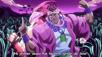 jojo&#039_s bizarre adventure stardust crusaders capitulo 22 (sin censura)