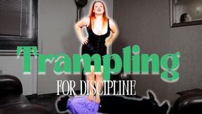 Trampling punishment for Discipline of Mistress Yna’s husband