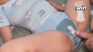 Secret sex with a friend's girlfriend during a kinky pussy rub and hot cum in panties