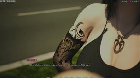 Shadows of Desire by Shamandev - Androgynous Boyfriend Catches His Busty Girlfriend Cheating 70
