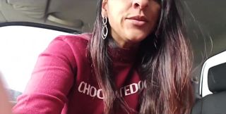 She Wanted to Pay for the Ride but Didn't Have Any Money, so She Had to Pay with a Blowjob.