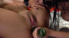 ”Honey covered lesbian hotties hardcore cunt eating groupsex”