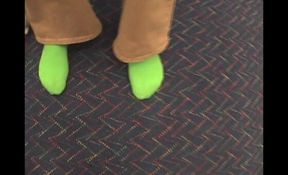 Green Socks Come Off