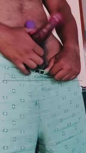 Hot bengali boyfriend playing with himself