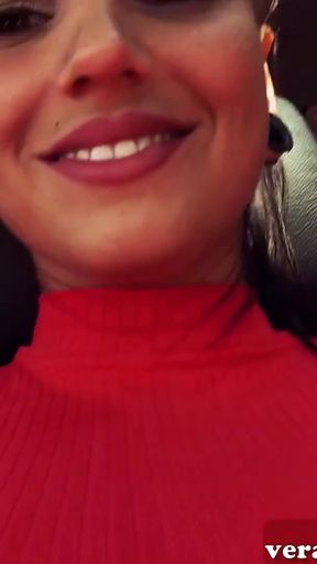 Emotional moment from "Hot German Brunette big tits teen slut pickup Outdoor Pov"