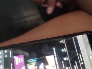 MASTERBATING USING MY BROKEN PHONE