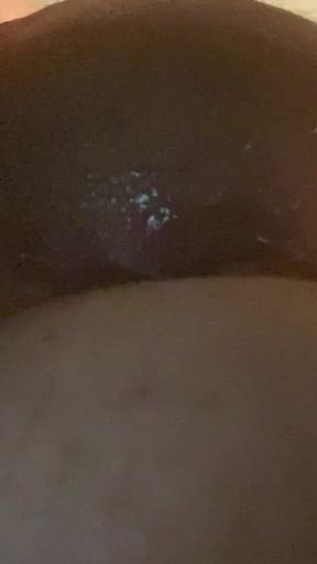 Playing with Anal Toy After I Was Seeded