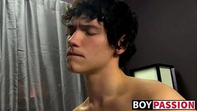 Twink Josh Bensan interviewed then wanked his dick