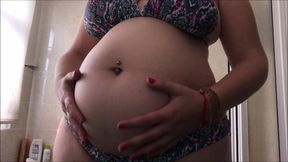 Bouncy Bikini Belly (2 Water Inflations)