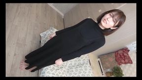 19 year old japanese black hair beauty. beautiful skin, slender amateur blowjob and creampie sex. uncensored, asian, hentai