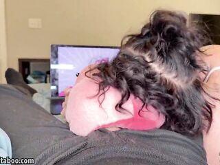 Sneaky Step Bro Stuffs Step Sis's Stuffy