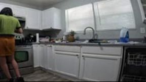 Bitch Making Dinner for Goddess