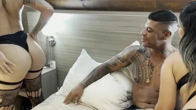 A Fiery Wife Calls A Transvestite For Her Threesome And Husband