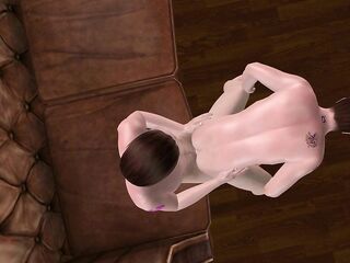 Ripped Man Rides Thick Wang Standing Library Bang 3D Homosexual Manga