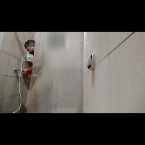 My Friend Invited Me for a Coffee and Soon After I Took the Opportunity to Take a Shower and Enjoy Hi