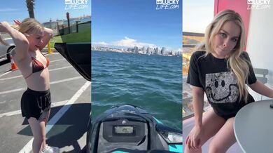 Blonde babes suck cock souvenirs in San Diego teaser