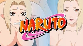 Sakura and Hinata gang up on Naruto for Tsunade's pleasure