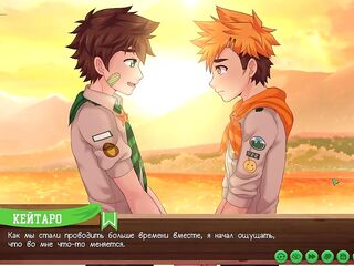 Scene 7 - Vehement sex between Keitaro and Hiroh on the pier