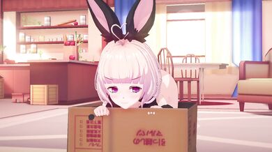 Care package unlocked innocent bunny gets throat wrecked live