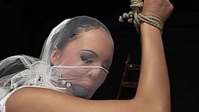 Bride's ordeal is with painful bondage, and paiful sex  Introducing: Regina Moon