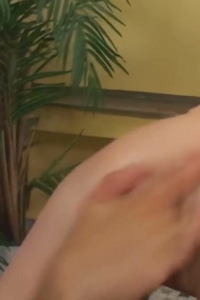 Hot Brunette Gets Fucked by 3 Cocks