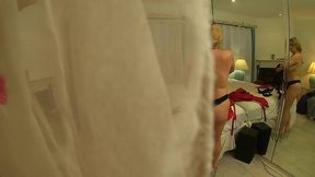 you re caught peeping by your stepmom but she lets you inside her pov - erin electra