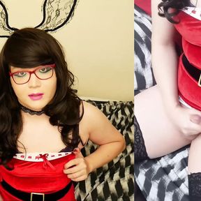 Happy Christmas My Sluts xxx Trans JOI