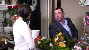 Blonde gets double penetrated at a kinky dinner party