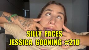 Silly Faces Jessica Gooning #21D: Derp Overload Goon Goon State (Animated, Music, Text)
