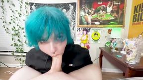 Curvy Emo Beauty Delivers an Intense POV Experience with Sloppy Fun and Sensational Boob Play!