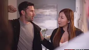 Resort Owner Fucked Busty Asian Teen 18+ After She Gave Him A Perfect Blowjob